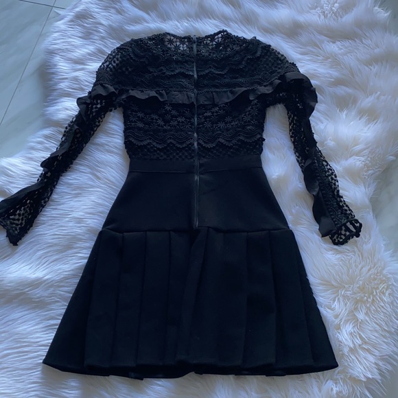 Self portrait dress in black size 0 - Picture 7 of 9